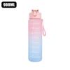 900ML Water Bottle Portable Vacuum Flasks Drinkware Camping Motivational Skirt Outdoor Bikini Sport Kitchen Times Bra Marker Gun