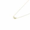 Used AHKAH Tres Diamond 0.10ct Necklace K18YG Yellow Gold