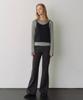Yulago Banding Boots Cut Pants