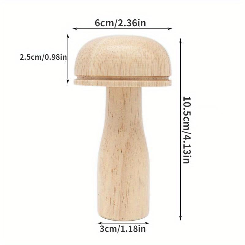 

1 шт. Сделай сам Деревянный Штопальный Гриб Инструмент для Лоскутного Шитья Ремонт Брюк Одежды Ткачество Рукоделие Иглодержатель Нить Швейные Принадлежности