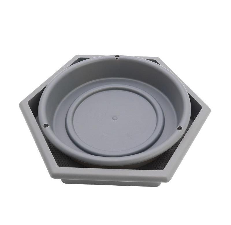 Pet Feeder Hanging Bird Feeder Outdoor Pet Bird Feeding Tray Metal Hooks Hanging Bird Baths for Outdoors Pet Supplies