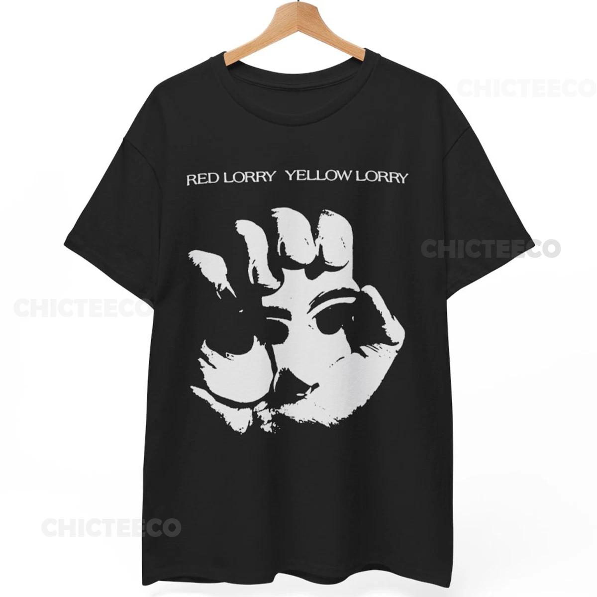 

Red Lorry Yellow Lorry T-Shirt Gothic Rock Post-Punk 80s Goth Unisex Tee 4XL