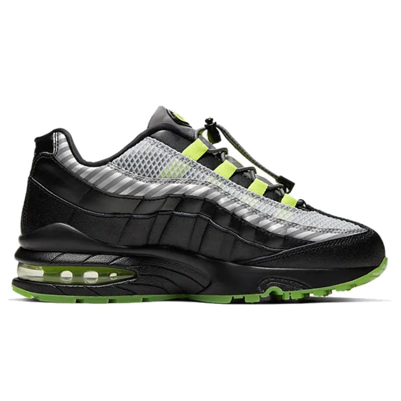 Nike Air Max 95 Black Gunsmoke Volt GS Sneakers BQ4747-001