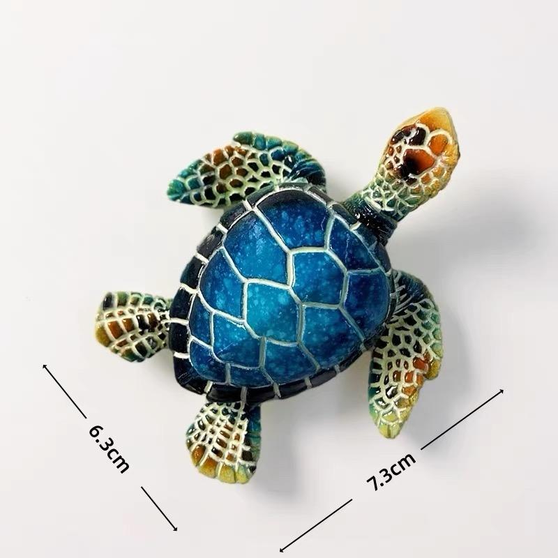 

Maldives Travel Souvenir Refrigerator Magnet - Turtle Series Refrigerator Magnet - Decorative Fridge Magnet