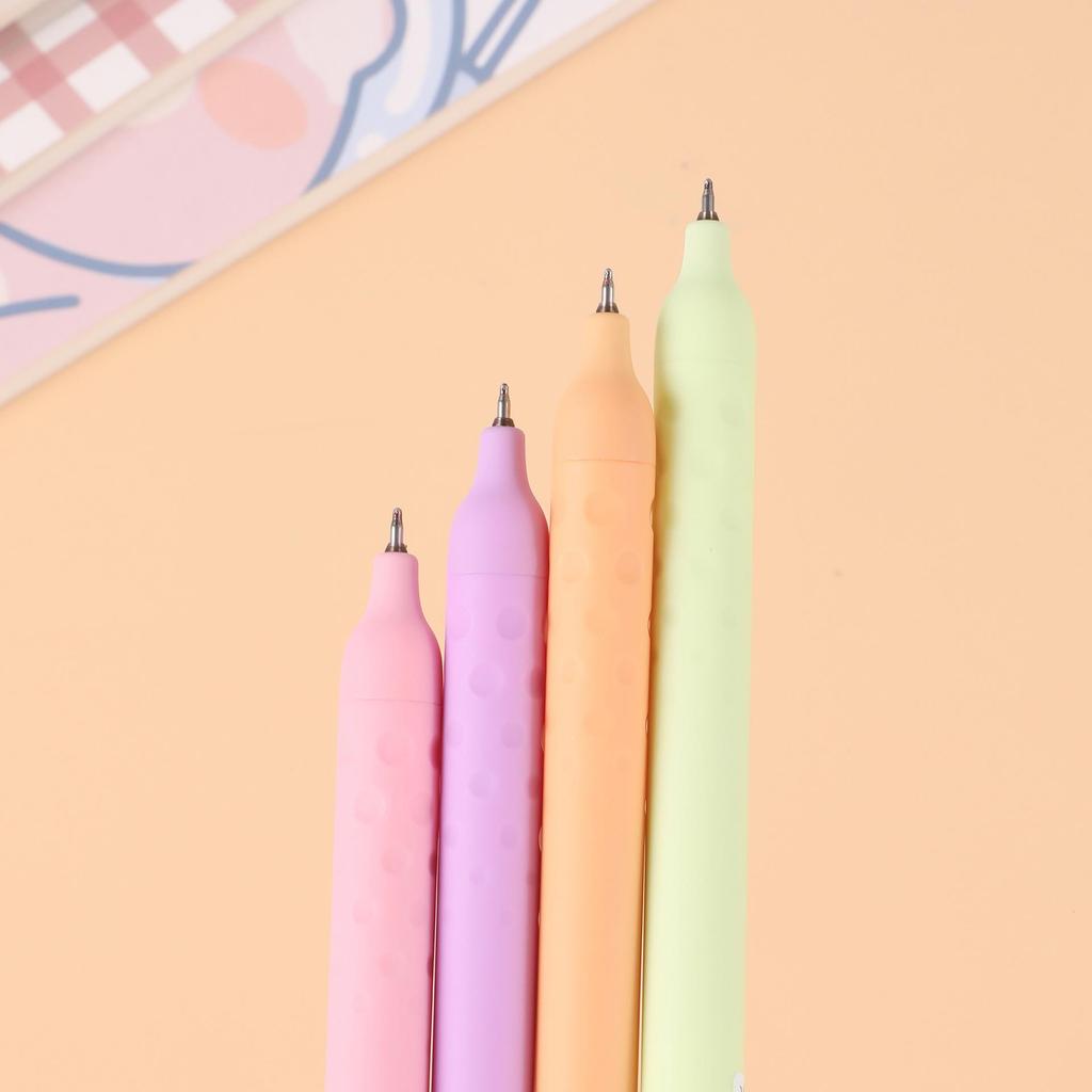 Cute Cartoon Shape Erasable Pen for Students - Black Ink