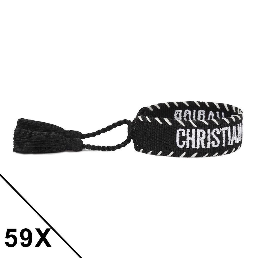 European-Style Adjustable Friendship Bracelet for Women – Handmade Woven Tassel Wristband