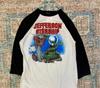 Maglietta Raglan Vintage Jefferson Starship Tour Concerti 1983 RIPRODUZIONE Taglia XS-2X
