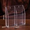 Remote Storage Box Bracket Acrylic Clear Holder Case