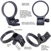 iShoot Lens Support Lens Bracket Tripod Camera Tripod Mount Compatible with Tamron Di III VXD A058 E Bottom Quick Release Plate with Compatible with