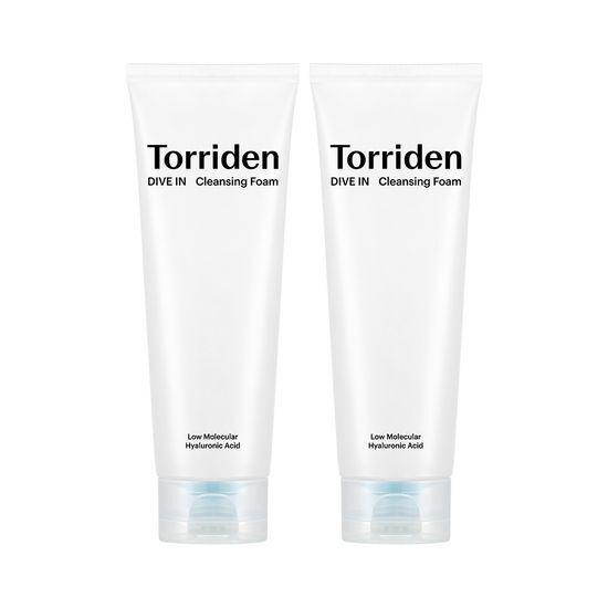 TORRIDEN Dive-in Low-Molecular Hyaluronic Acid Cleansing Foam Double Pack (150ml+150ml)