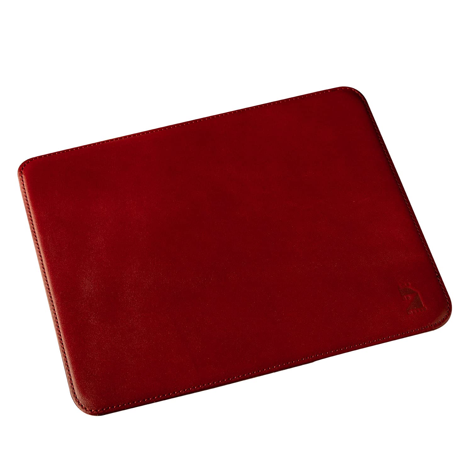 

Коврик для мыши Tochigi Leather 200 мм x 160 мм Натуральная кожа Сделано в Японии Простая задняя часть Замша Винный [Am Mas] MP-032