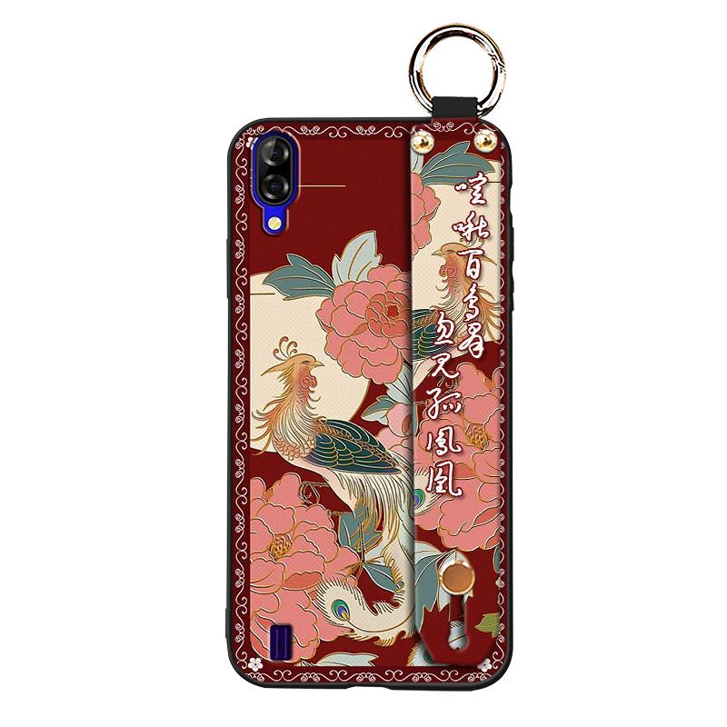 Kickstand Chinese Style Phone Case For Blackview A60 Shockproof Durable Silicone Ring Back Cover Fashion Waterproof