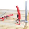 Allsome 2PCS 160x60mm Quick Guide Rail Clamp Carpenter F Clamp Quick Clamping For MFT and Guide Rail System Hand Tool