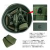 SHENKEL Self-Defense Force Type 88 Hardshell Helmet, Airsoft Helmet, Headgear, V.2, Olive Drab