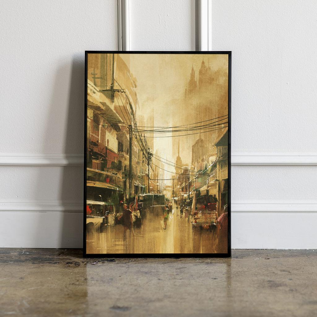 Poster City Abstraction