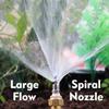 8-size Spiral Nozzle Sprayer 316 Stainless Steel Atomizer Outdoor Agricultural Irrigation Garden Watering Industry Dust Removal