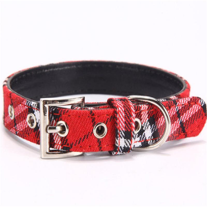 

Ошейник для крупных собак L красный