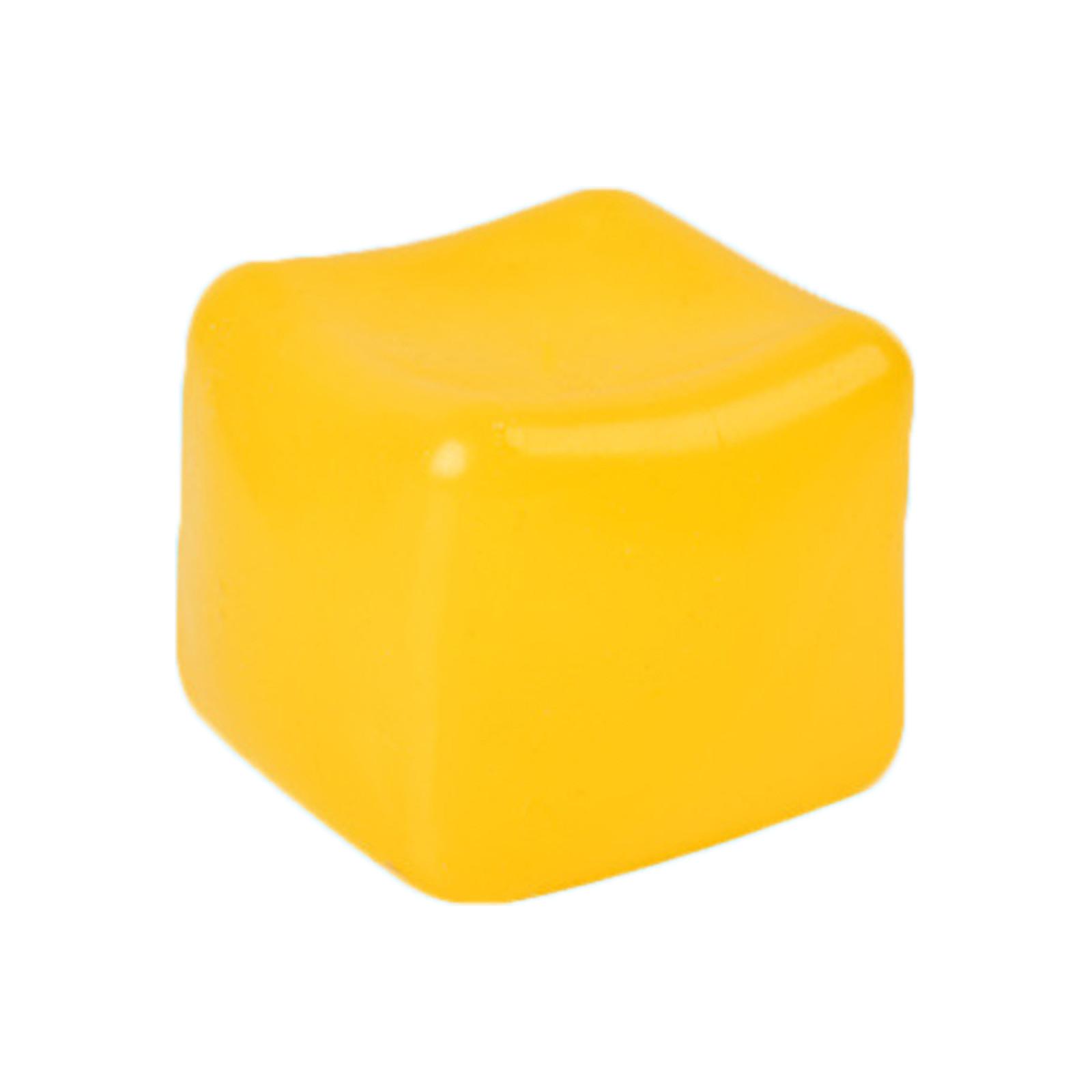 

Мячи для снятия стресса для взрослых и детей, сенсорная игрушка для лучшего настроения и холода, кубики квадратной формы с наполнителем, 20 мл One Size жёлтый