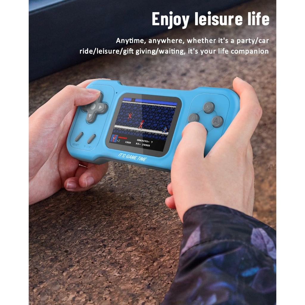 A15 Electronics Gadgets, Handheld Game Console Horizontal Screen Retro Nostalgic Arcade Single Double 500 In One Game Console