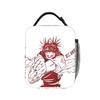 Yuji Itadori Borse Termiche per Pranzo Borsa Termica Riutilizzabile, Contenitore per Pranzo Anime Jujutsu Kaisen Borsa Tote Portatile Pranzo Uomo Donna