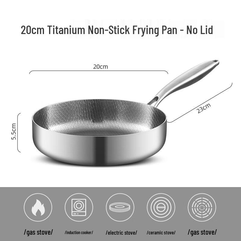 Wutuo Universal Titanium Frying Pan