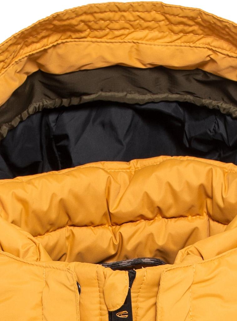 Winter Jacket Camel Active Quilted Jacket with Detachable Hood (CA430140-2X33) Mustard