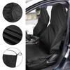 XINSHEYE Car Seat Cover, 2 Front Pieces, Black, Waterproof, For Light/Regular Cars, Easy Installation, Stain Resistant, Washable