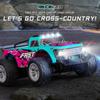 ZWN 1:16/1:20 2.4G Model RC Car With LED Light 2WD Off-road Remote Control Climbing Vehicle Outdoor Cars Toy Gifts for Kids