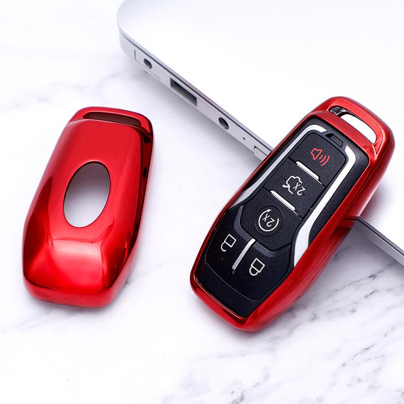 Ford Key Case for Mustang, Taurus, Explorer, Raptor, F-150 - Half-Pack Key Shell