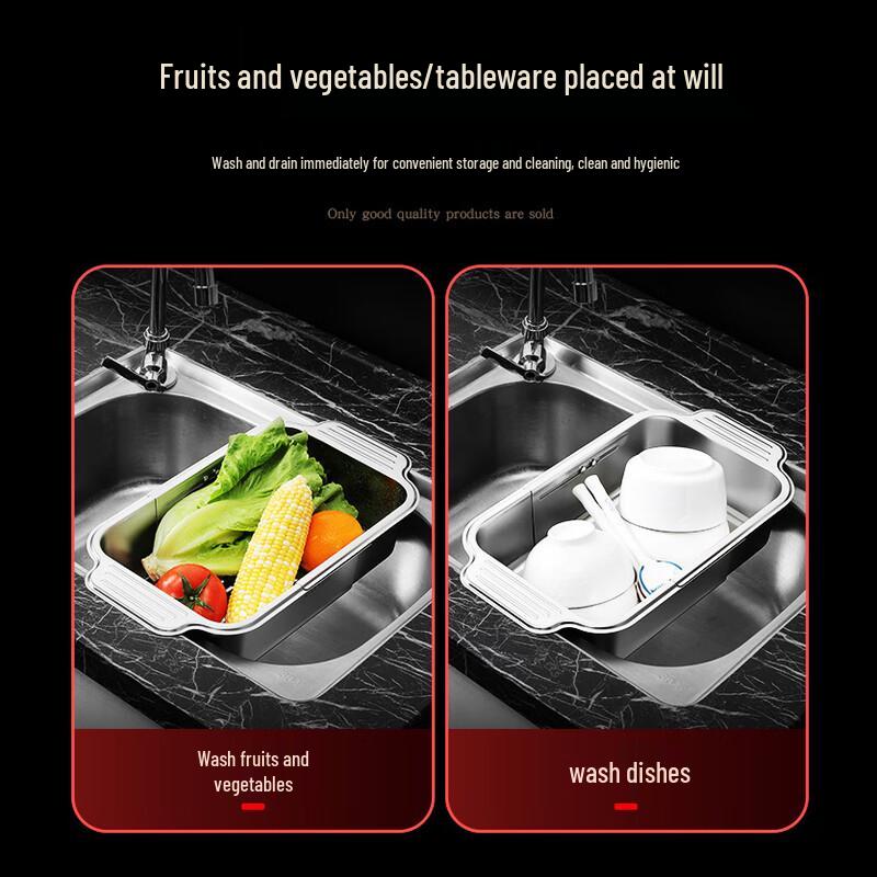 Extendable Kitchen Sink Dish Drying Rack