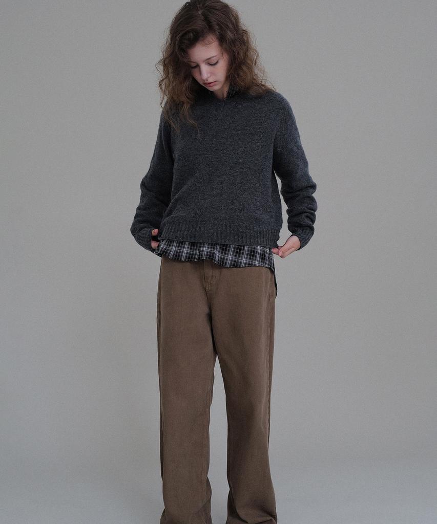 ANDNEEDS Harven Dyed Denim (Brown)