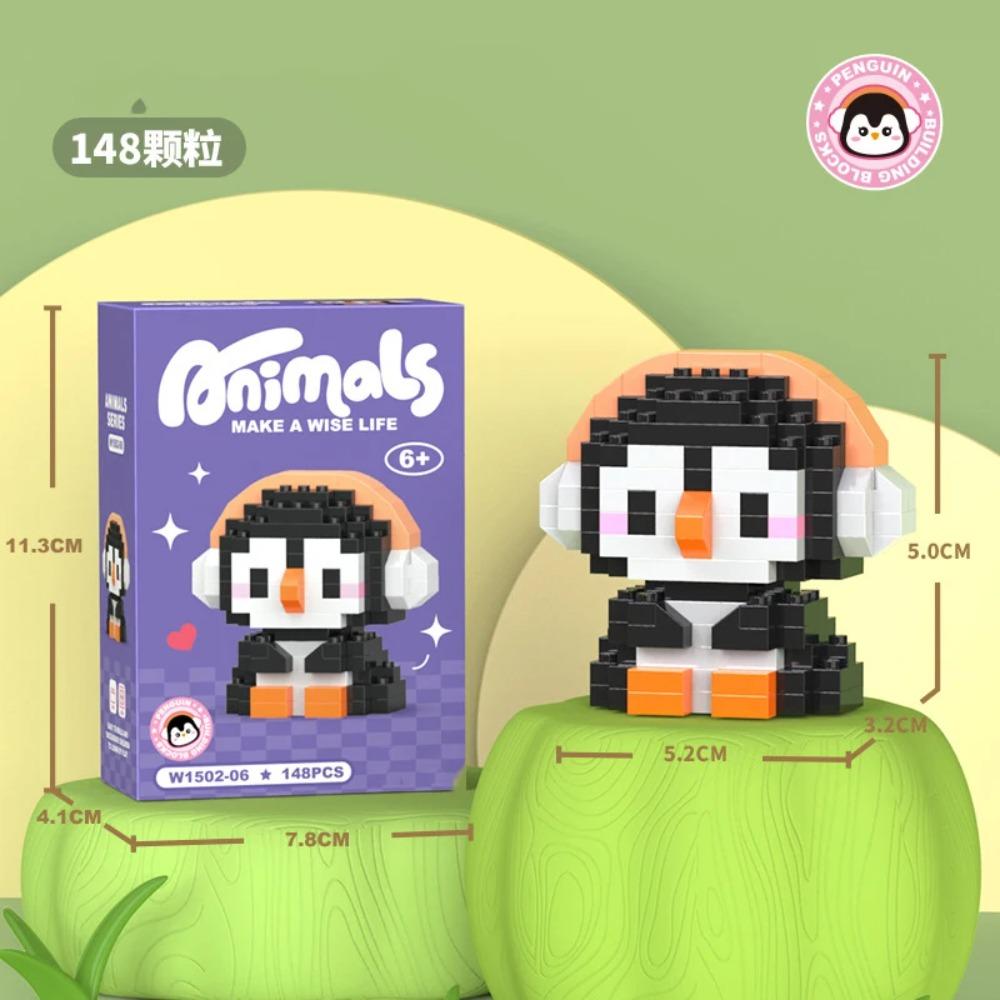 Adults Animals Micro Particle Building Blocks Toy for Children 6 to 12 Years Old Boy Birthday Gift Dog Cat Mini Bricks Girl Toys