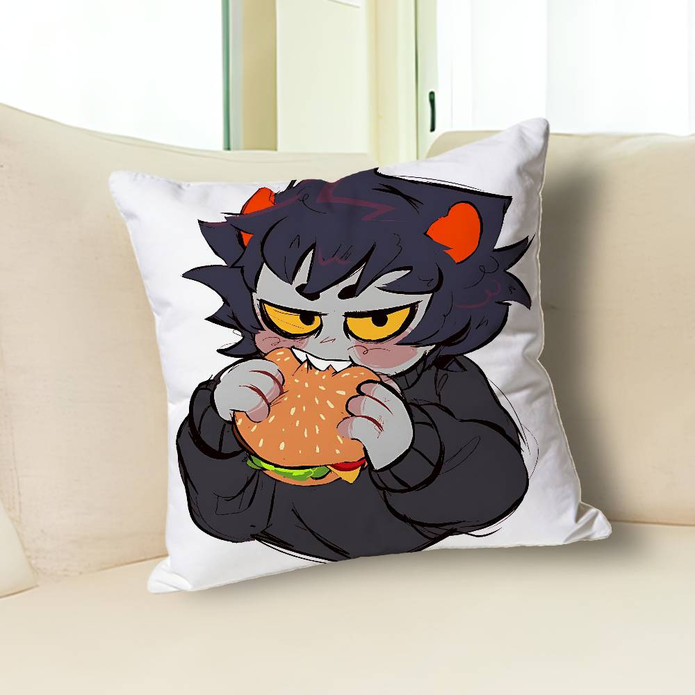 K-Karkats V-Vantas Anime Celebrity Merchandise All-Match Printed Pillow Case Sofa Car Office Room Decoration Protector