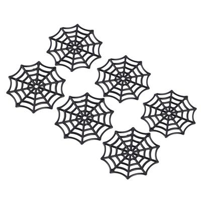 50 Stück Schwarzes Spinnennetz Halloween Dekoration Dehnbares Pe Spinnweben für Festliche Party Spukhaus Dekoration Furchteinflößend Geheimnisvoll