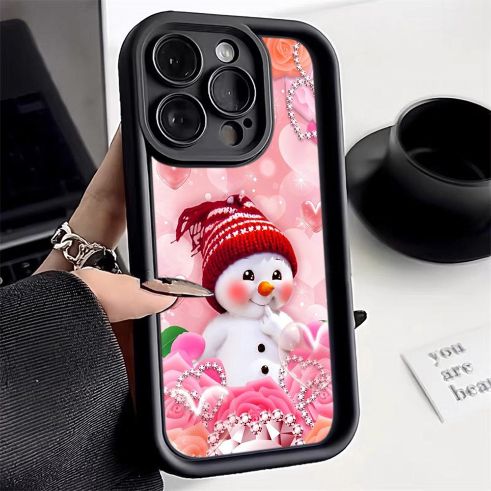 Ae110 Merry Christmas Phone Cases for Samsung A54 A14 A05s A55 A53 A15 S23 S24 Ultra S25 Plus A35 S20 FE A25 Angel Eye Ladder Protective Cover