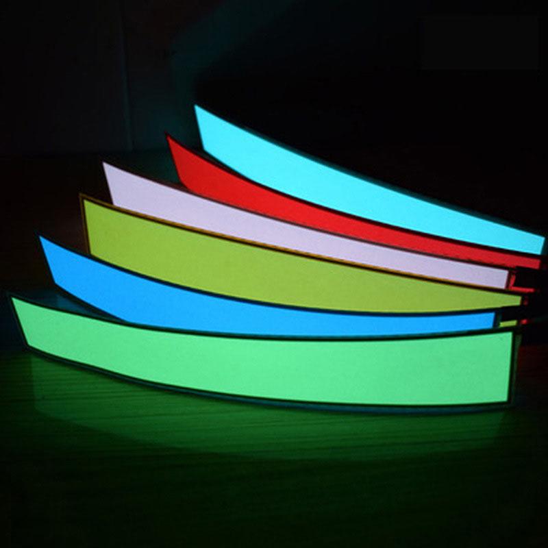 1 Stück 12V 30,3x5,3cm Flexibles EL-Lichtpanel Elektrolumineszenter Hintergrundbeleuchtungsstreifen Lampe für Zuhause Auto Party Geringer Stromverbrauch