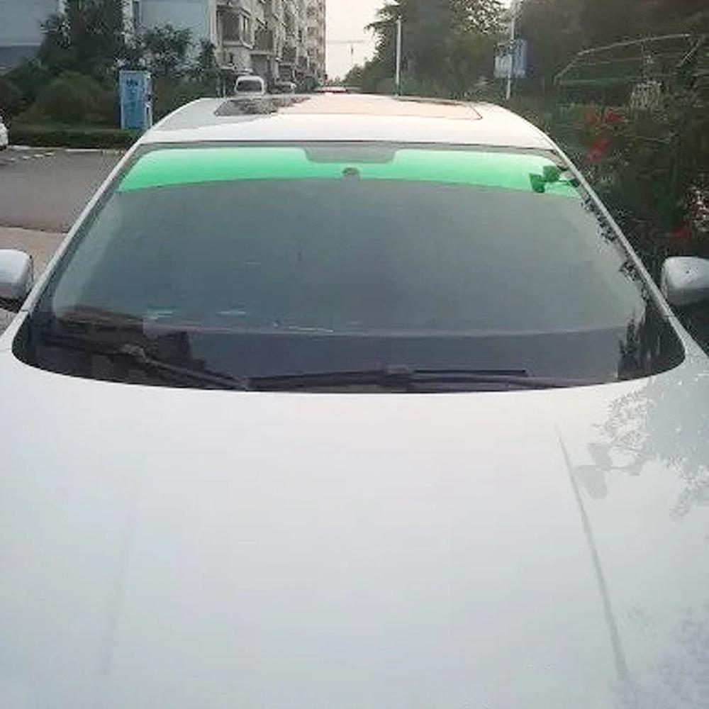 20X150cm Car Sun Shade Front Windshield Sunshade Protector Solar Window Tint Film Heat Insulation Color Changing Film Universal