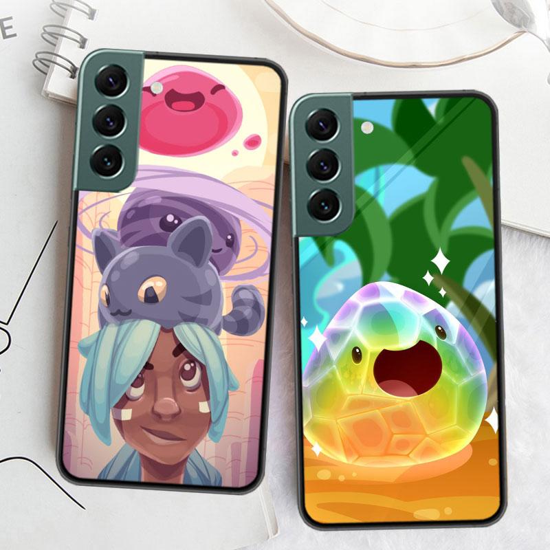 S-Slime R-Rancher Game Phone Case For Samsung Galaxy S22 S25 Ultra S21 S10 Plus S26 Edge S20 S23 S24 FE Cover Silicone Soft