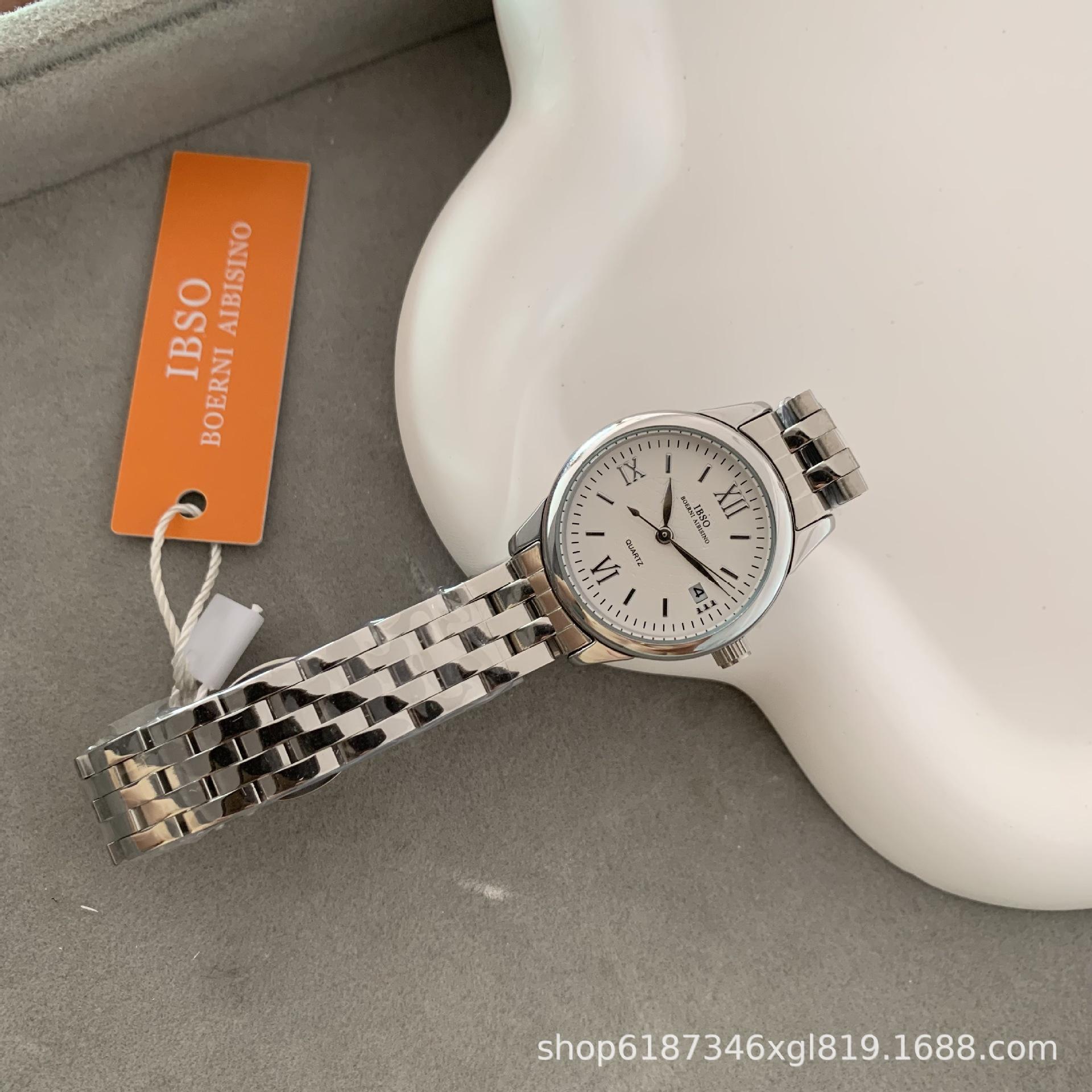 Women S Watch Steel Belt Roman Scale Calendar Simple Commuter Small Dial Ladies