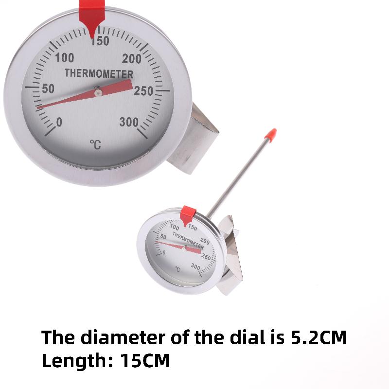 Küchenwerkzeuge Milchkaffee Lebensmittel Fleisch Messgerät 1 Stück 0~200℃ 0~300℃ Kochtemperaturmesser Edelstahlsonde Thermometer