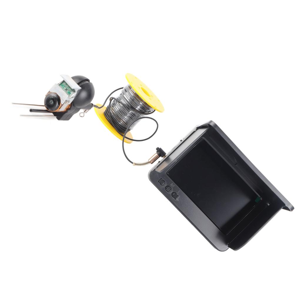 Fishing Camera 5 Inch LCD IPS Color Screen HD Camera Underwater Fish Finder with IR Night Vision Light