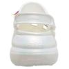 Crocs Women White EVA Round Toe Platform Breathable Outdoor Clogs 211629-100