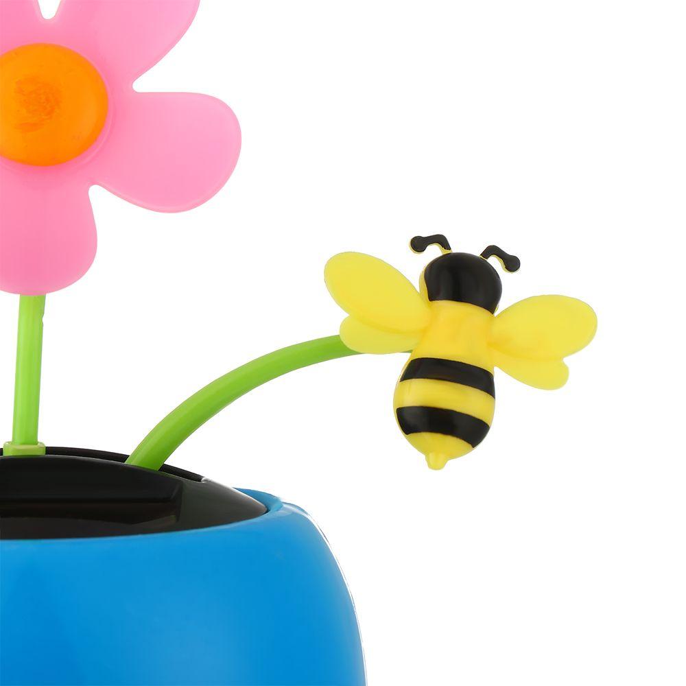 Parts Children's Christmas Gifts Fun Electric Toys Solar Energy Toys Dancing Flower Desk Ornaments
