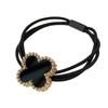 Flowers Hair Rubber Bands Corduroy Headdress Ponytail Ties Pony Tail Holder for Women