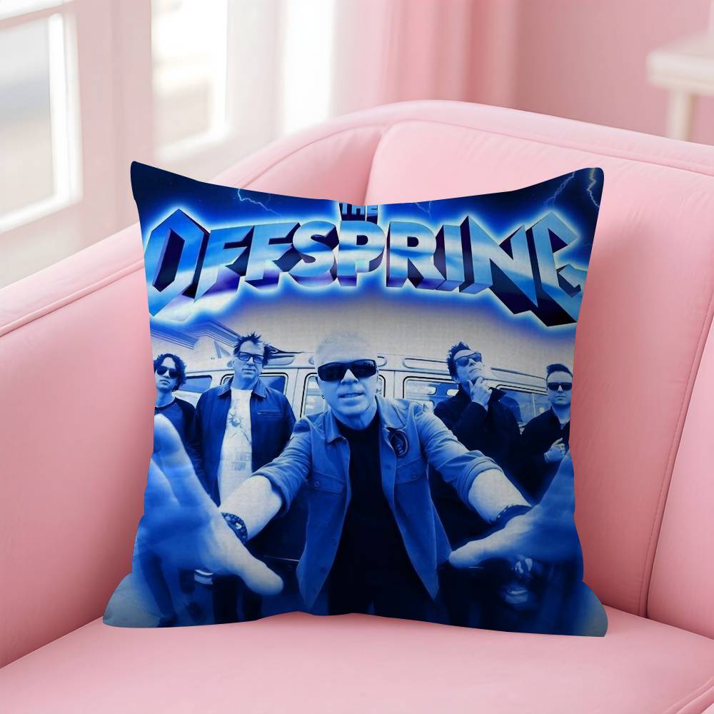 Personalized Pillow Dust Cover Bedroom Kids Party Decoration Pillowcase Birthday Children Gift The OOffspring Band