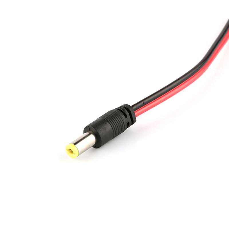 5Pcs Male+5Pcs Female Jack Cable Pigtail Cctv Power Adaptor Plug Connector Dc 12V 2.1X5.5Mm