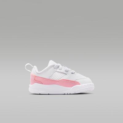 Jordan Flight Court White Medium Soft Pink (TD)
