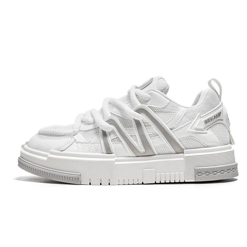 

Contrasting color splicing trend board shoes men s autumn and winter new platform youth skateboard shoes casual sports shoes men s shoes 44