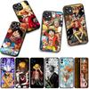 For Samsung Galaxy A36 A17 A26 A07 A35 A54 A53 A13 A33 A34 S8 S9 S20 S21 FE S10 Plus Case Nami Roronoa Zoro One Pieces Luffy