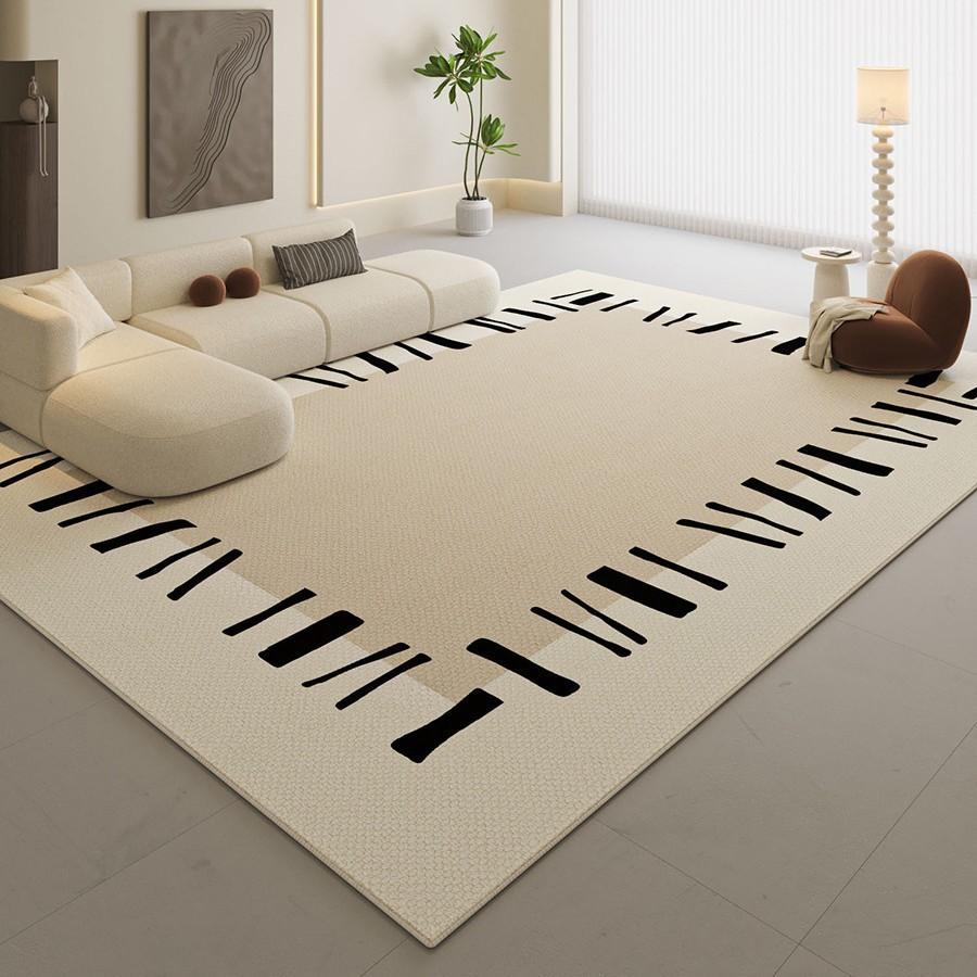 Simple Carpet Living Room Sand Tea Waterproof Large Area Floor Mat Non-Slip Household Bedroom Bedside Good Care Carpet
